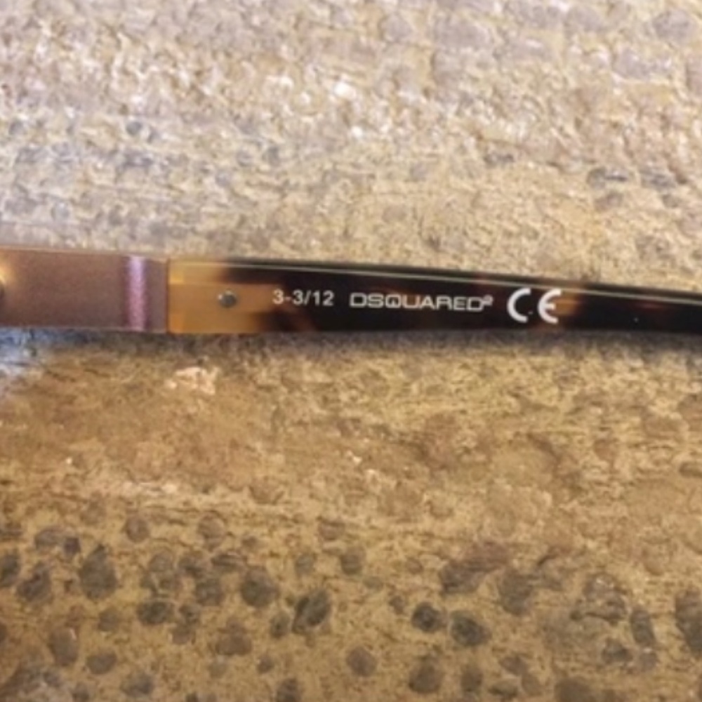 Dsquared Havana cateye tortoise shell sunglasses NWT - Picture 2 of 4